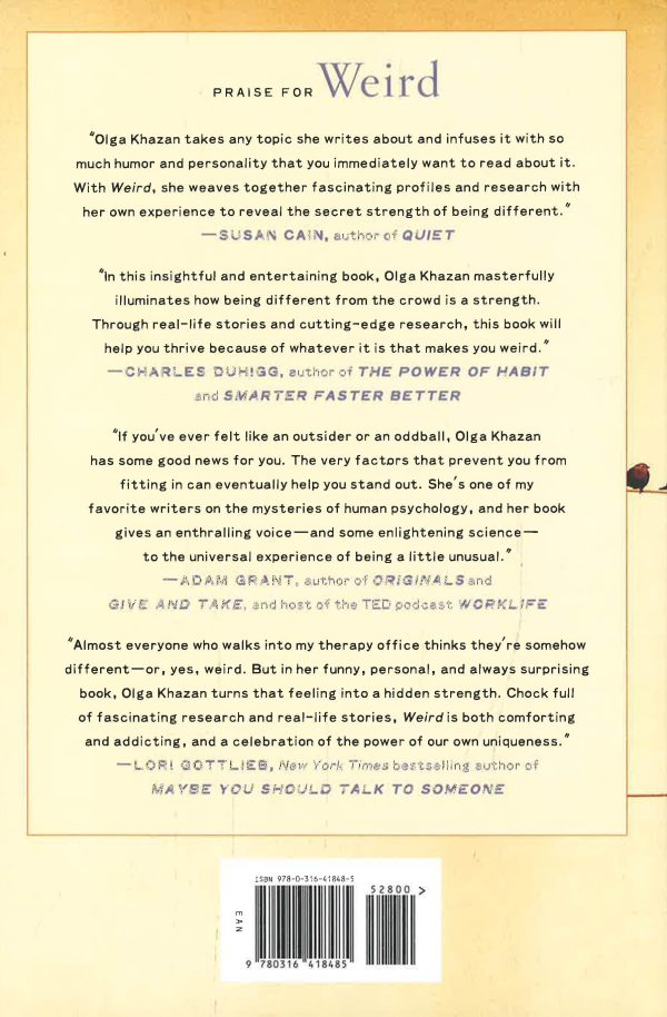 Weird: The Power of Being an Outsider in an Insider World on Sale