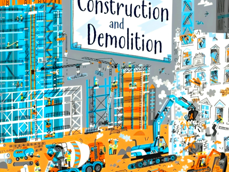 Usborne STEM: Lift The Flap Construction And Demolition Discount