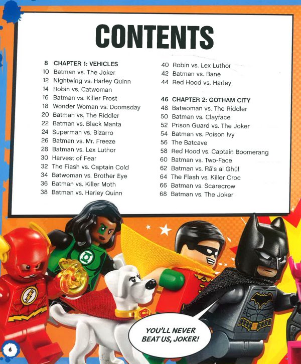 Lego Batman Batman Vs. The Joker (Library Edition) Fashion