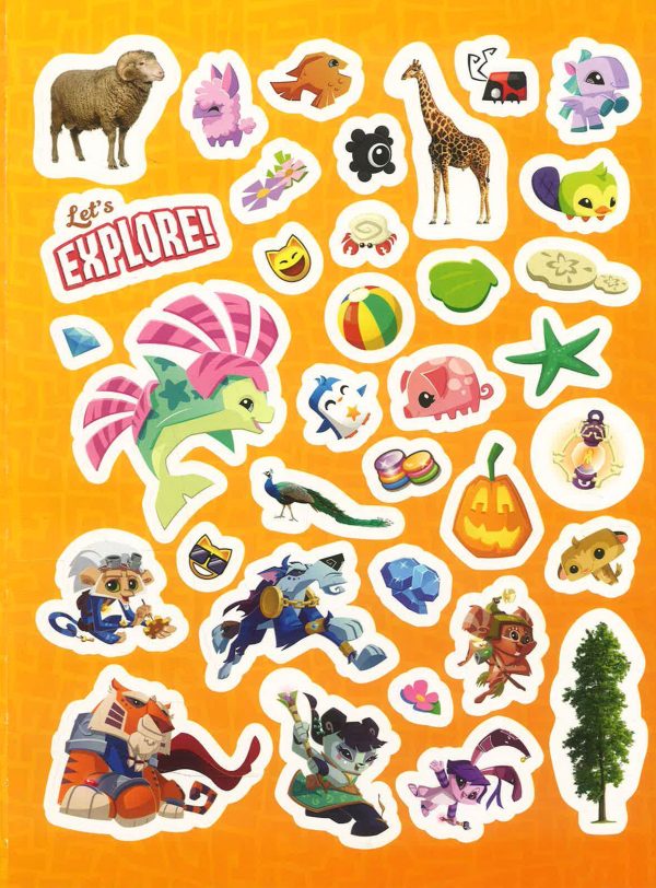 Animal Jam Sticker Doodle Book Cheap