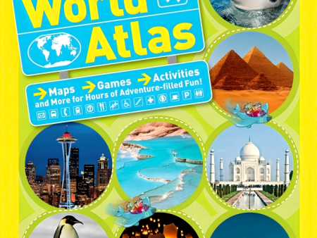 National Geographic Kids Ultimate Globetrotting World Atlas Supply