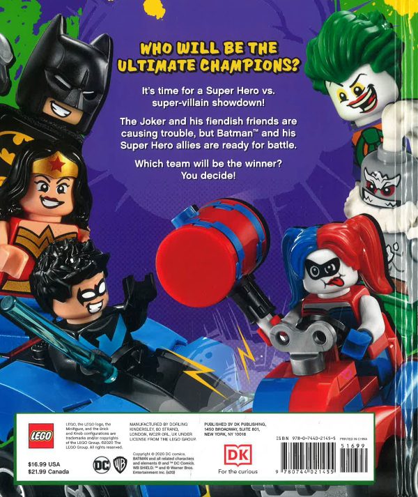 Lego Batman Batman Vs. The Joker (Library Edition) Fashion