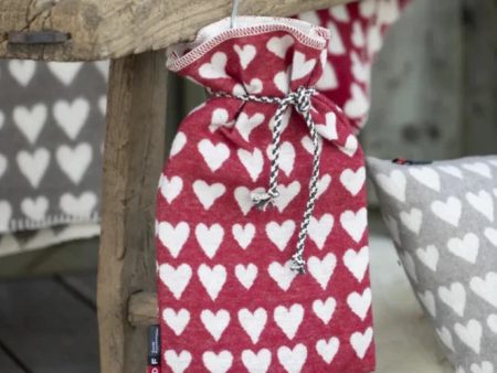 Borsa dell acqua calda in Pile di Cotone fantasia - Hearts For Sale