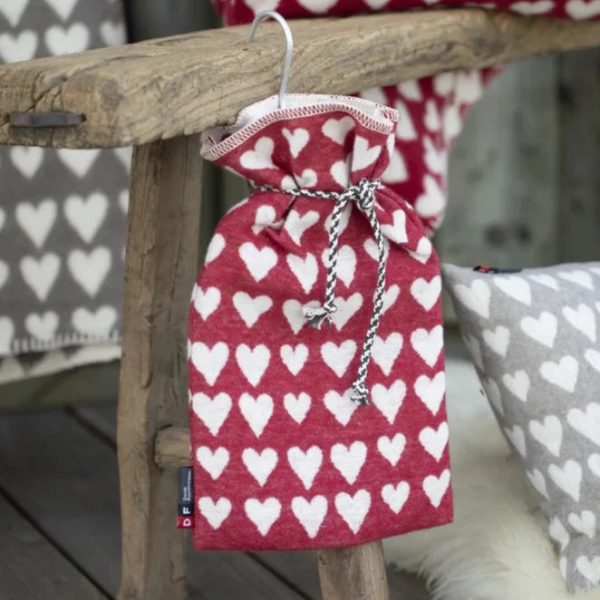 Borsa dell acqua calda in Pile di Cotone fantasia - Hearts For Sale