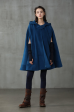 The New Yorker | Hooded Cashmere Cape Cheap