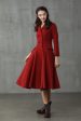 Roman Holiday 2020 | Red Wool Coat Jacket Supply