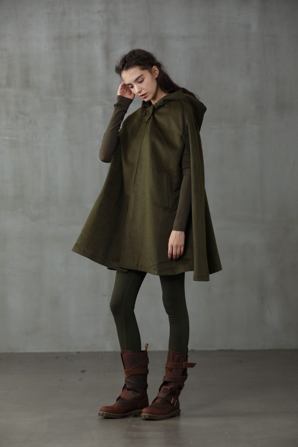 The New Yorker | Hooded Cashmere Cape Online