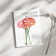 Our Love Blooms - Blank Greeting Card Online now