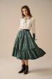 Ruby 31 | Layered twirl linen skirt For Discount