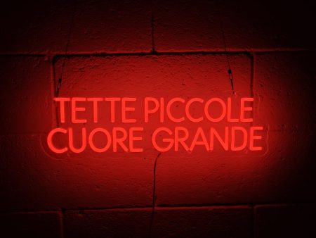 TETTE PICCOLE CUORE GRANDE Online now