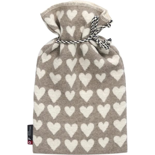 Borsa dell acqua calda in Pile di Cotone fantasia - Hearts For Sale