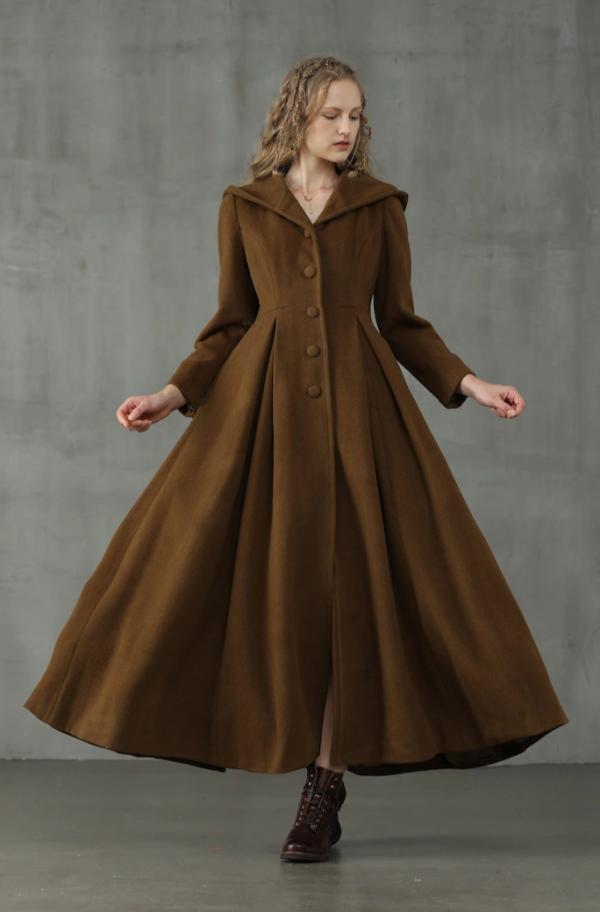 My Fair Lady 26 | Hooded Wool Coat Online Sale