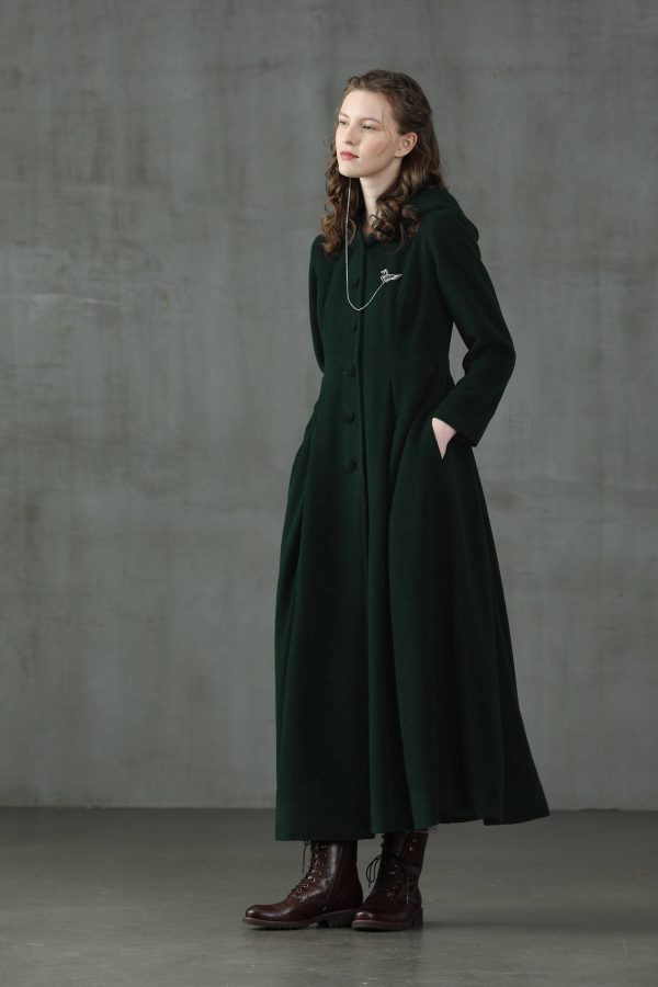 My Fair Lady 26 | Hooded Wool Coat Hot on Sale