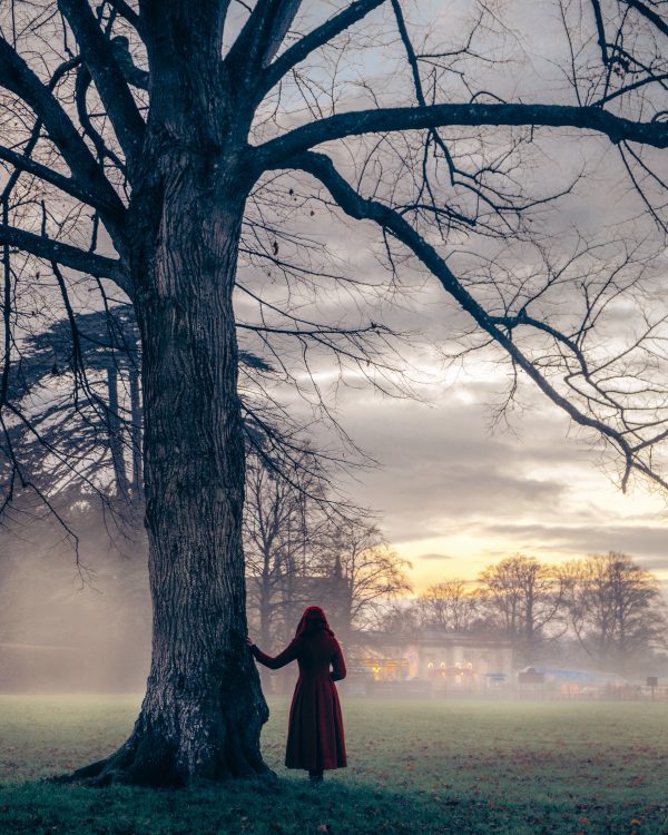 My Fair Lady | Red Hooded Coat For Discount