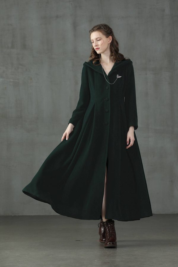 My Fair Lady 26 | Hooded Wool Coat Hot on Sale