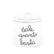 Barattolo in Vetro Borosilicato Serigrafato - Sale Quanto Basta For Discount