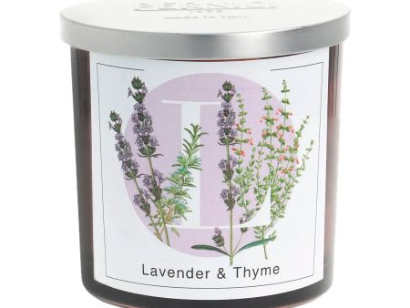 Candela Profumata Fragranza Lavanda e Timo - Lavender & Thyme Online Sale