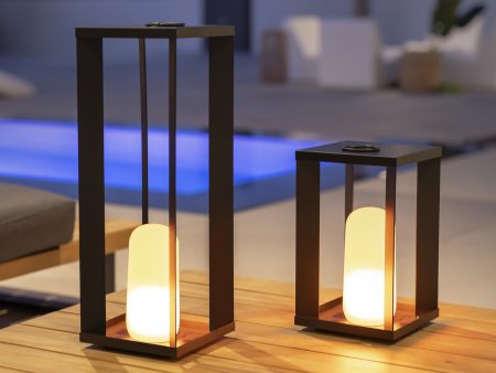 Lampada a Led con Batteria Ricaricabile a Lanterna per Interni Esterni - Siroco Fashion