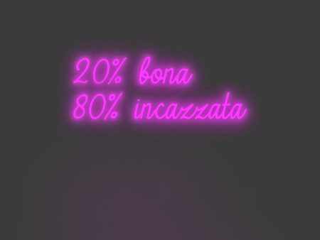 La tua scrittina 20% bona
80%... Hot on Sale