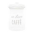 Barattolo in Vetro Borosilicato Serigrafato - Un Buon Caffè Discount