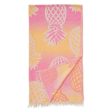 Telo Mare Fouta in Puro Cotone Jacquard Doubleface - Pineapple on Sale