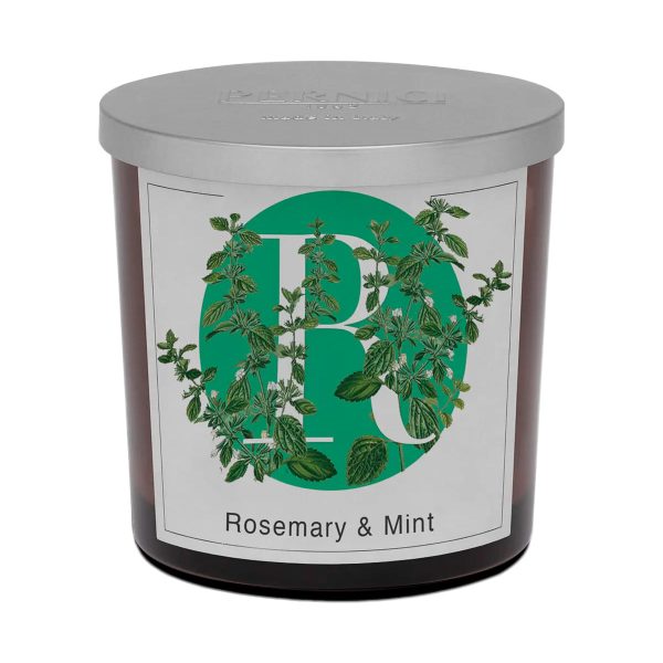 Candela Profumata Fragranza Rosmarino e Menta - Rosemary & Mint Supply