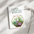 I Love Growing with  You - Blank Greeting Card Hot on Sale