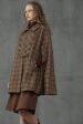 Sensibility 13 | tartan wool cape coat Online