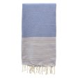 Telo Mare Fouta in Puro Cotone a Righe Strette - Tal Supply