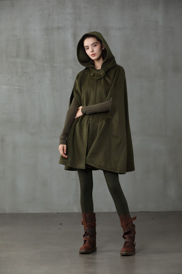 The New Yorker | Hooded Cashmere Cape Online