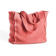 Borsa Mare in Puro Cotone a Nido d Ape Tinto in Capo - Onda on Sale