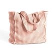 Borsa Mare in Puro Cotone a Nido d Ape Tinto in Capo - Onda on Sale