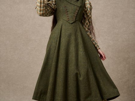 Helen 17| Vintage wool dress For Sale