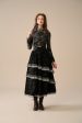 Monica 13| layered velvet skirt with lace Hot on Sale