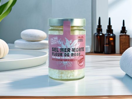 Sali da Bagno del Mar Morto alle Rose - Salts Flower on Sale