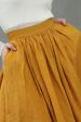 Daisy 03 | mustard yellow linen skirt Online Sale