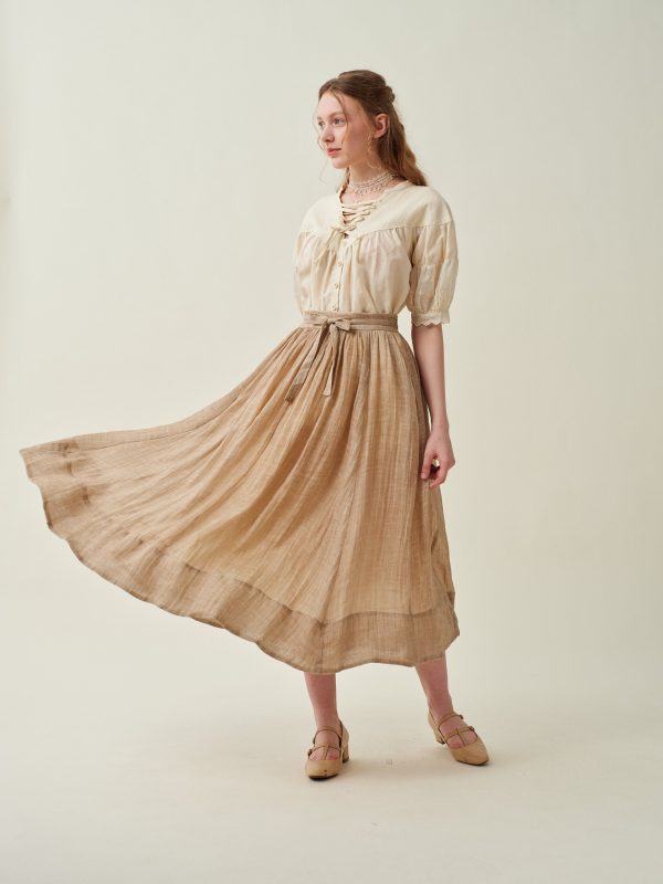 Beth 15 | flowy linen skirt For Discount