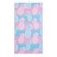 Telo Mare Fouta in Puro Cotone Jacquard Doubleface - Pineapple on Sale