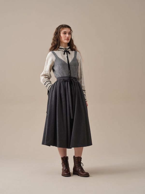 Beth 13 |tied wool skirt Hot on Sale