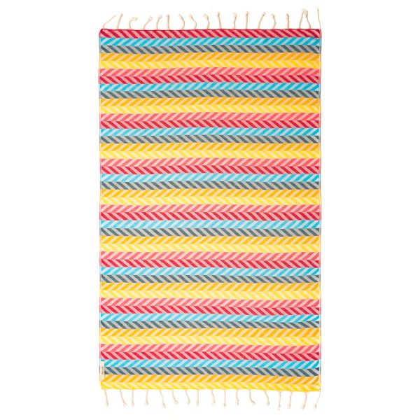 Telo Mare Fouta in Cotone e Bamboo Jacquard - Harmonic Sale