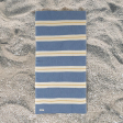 Telo Mare Fouta Rigato in Mussola di Cotone - Chelsea Online now