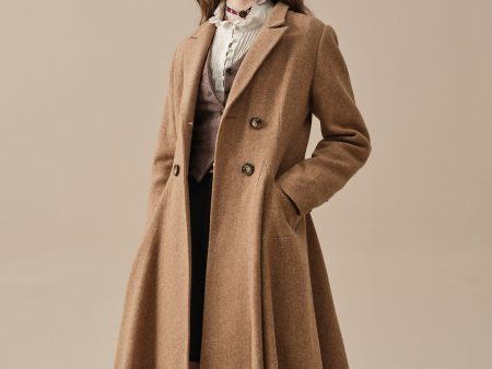 The Roman Holiday 17 | 100% wool classic coat Online