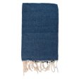 Telo Mare in Fouta di Puro Cotone Tinta Unita - Hammam For Discount