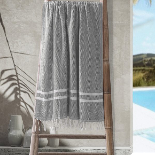 Telo Mare Fouta in Puro Cotone Tinta Unita - Portorico Supply