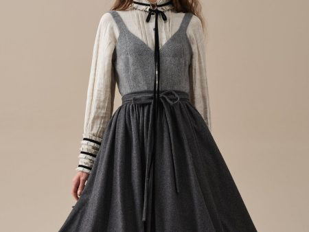 Beth 13 |tied wool skirt Hot on Sale