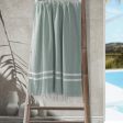 Telo Mare Fouta in Puro Cotone Tinta Unita - Portorico Supply