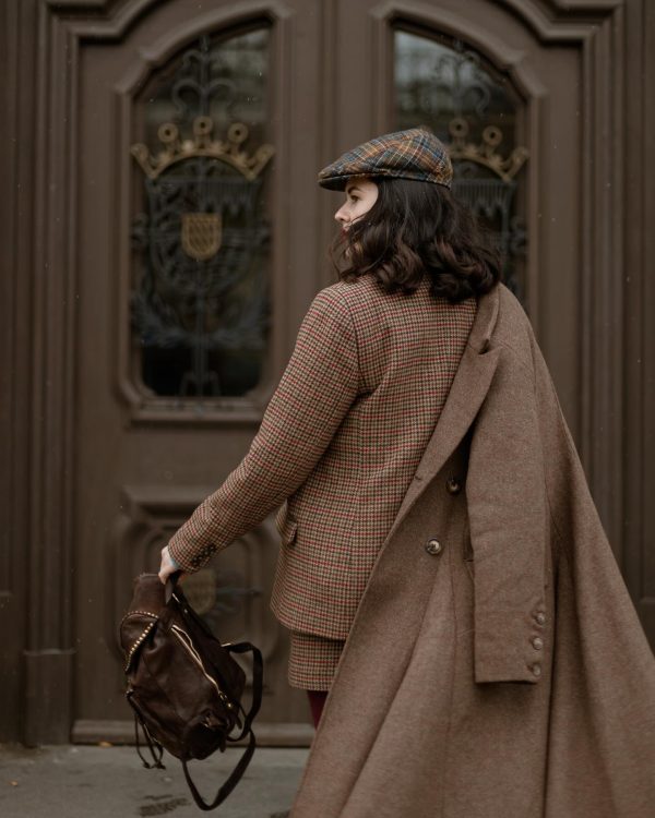 The Roman Holiday 17 | 100% wool classic coat Cheap